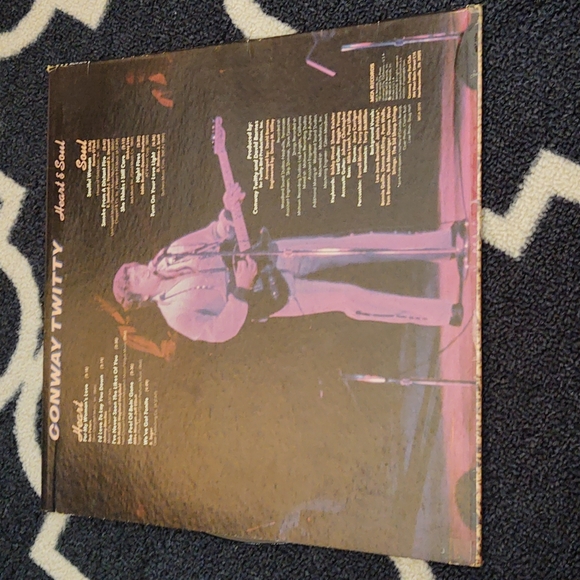 MCA Conway Twitty - Heart & Soul - Vintage Vinyl Record Album - 1980 - Picture 2 of 11